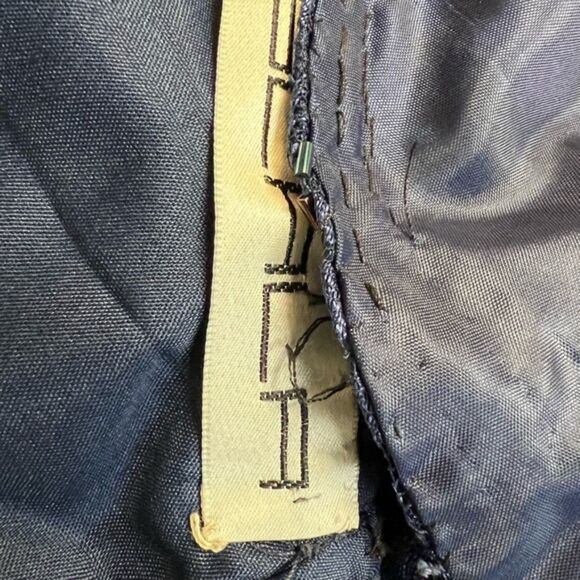 Vintage SCALA Black Beaded Peek-a-Boo Back Gown – Size L (Est. 12/14) - Picture 9 of 11